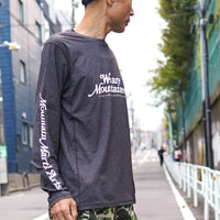 MMA Mountaineers Long Tee Mix Charcoal Gray
