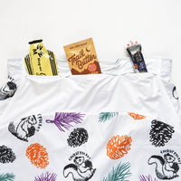 STAMP RUN SKIRT (PINECONE WHITE)