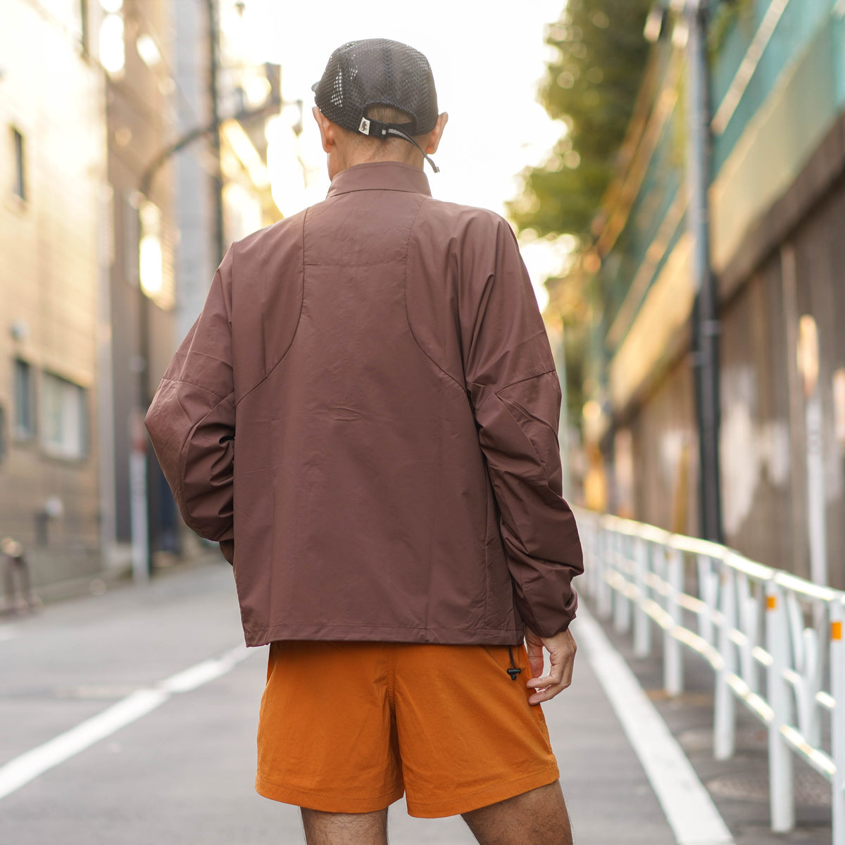 Sato Wind Anorak : Cappuccino