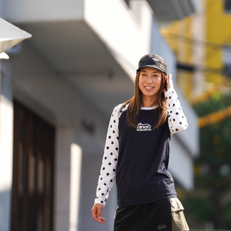 DOTS LONG-T BLACK