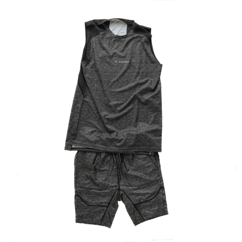 NOSTALGIC  DOCKING SHORT TIGHTS GLEN GLAY