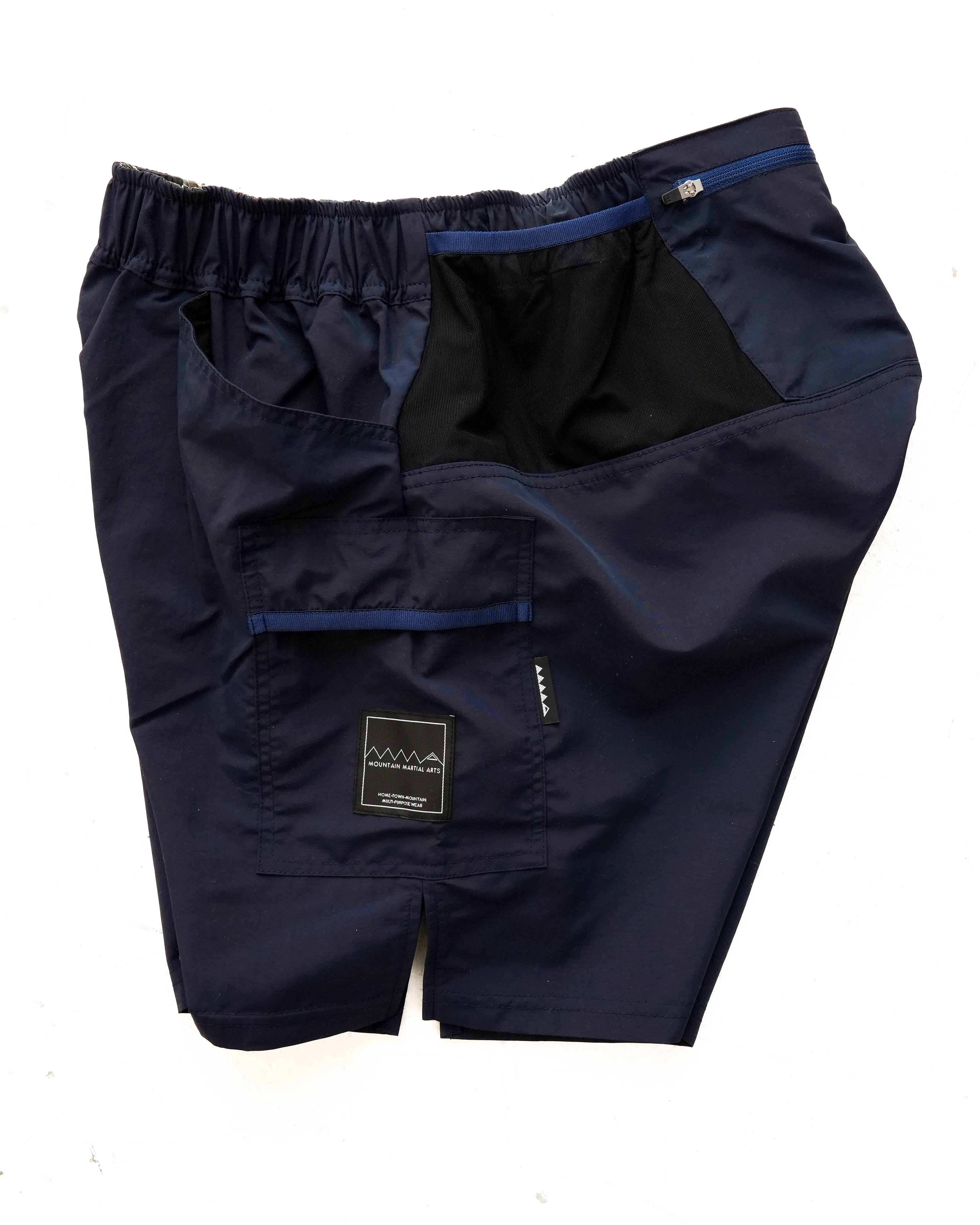MMA Supplex Nylon 7-pockets Run Shorts V7 Navy – CONNECTED