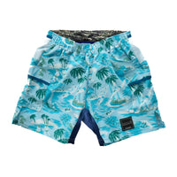 MMA 7-pockets Run Shorts V7.5 Turquoise