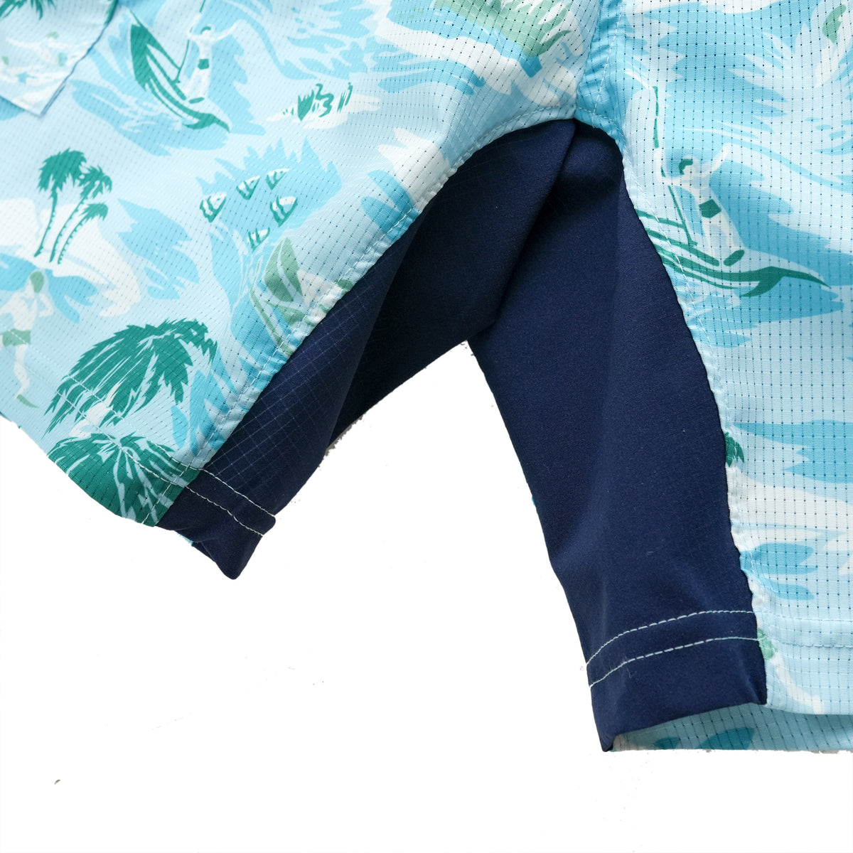 MMA 7-pockets Run Shorts V7.5 Turquoise