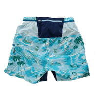 MMA 7-pockets Run Shorts V7.5 Turquoise