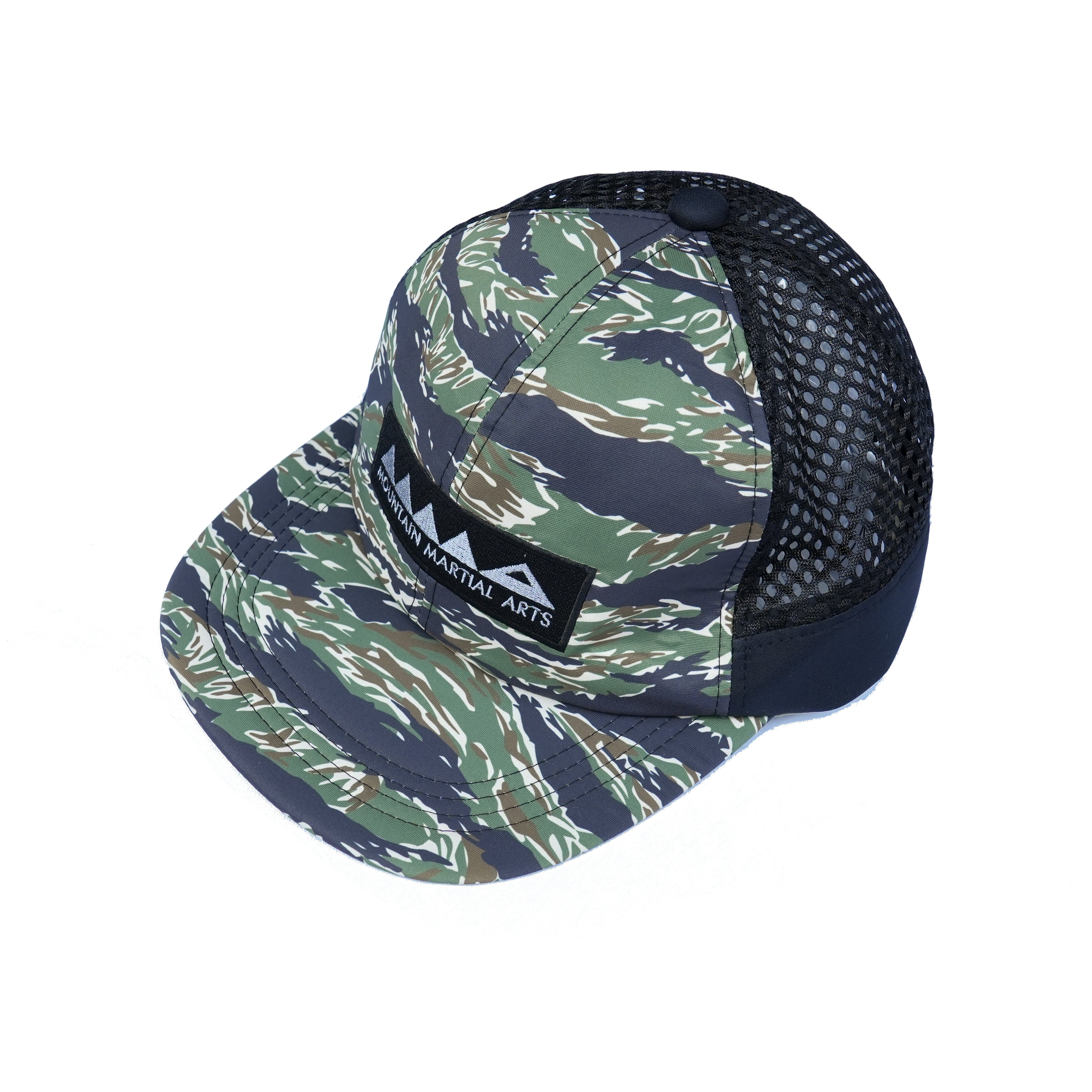 MMA Logo 6-Panel Mesh Cap Tiger Camo – CONNECTED
