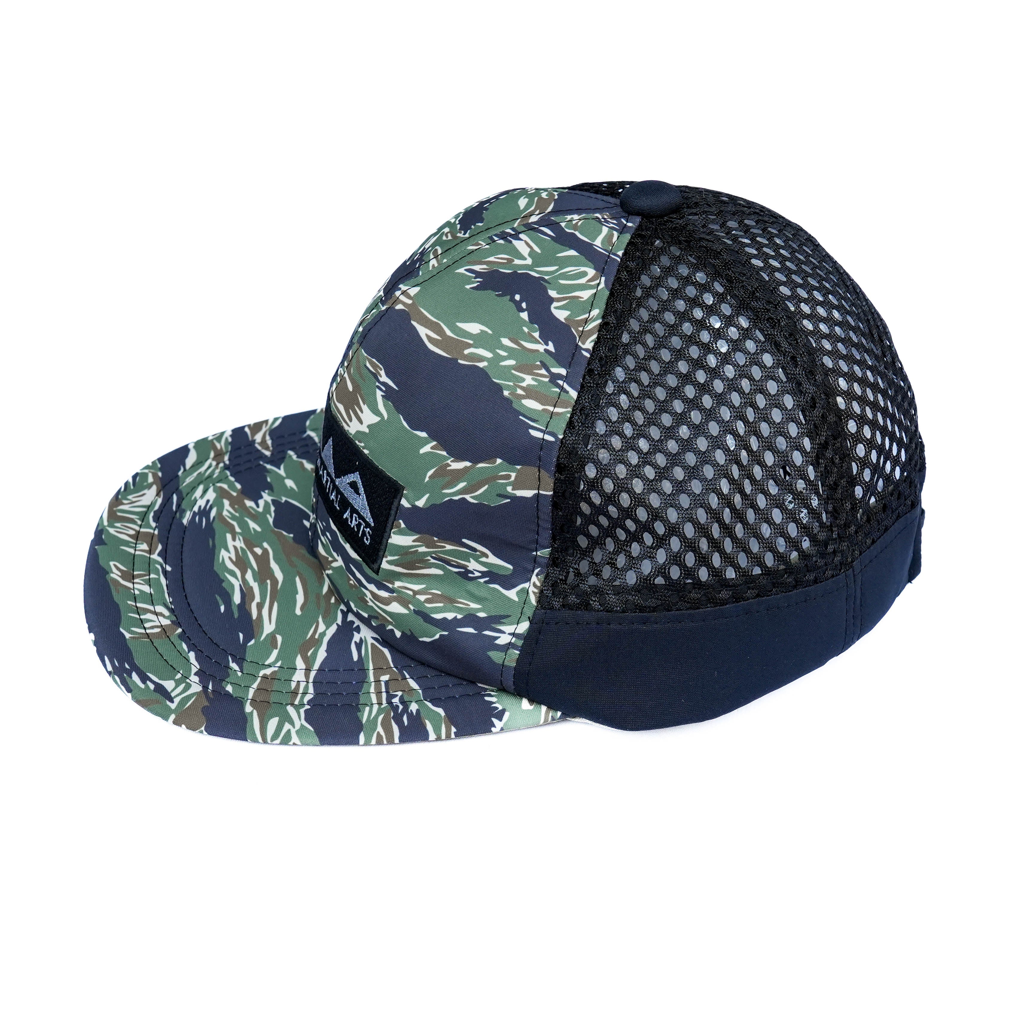 MMA Logo 6-Panel Mesh Cap Tiger Camo – CONNECTED