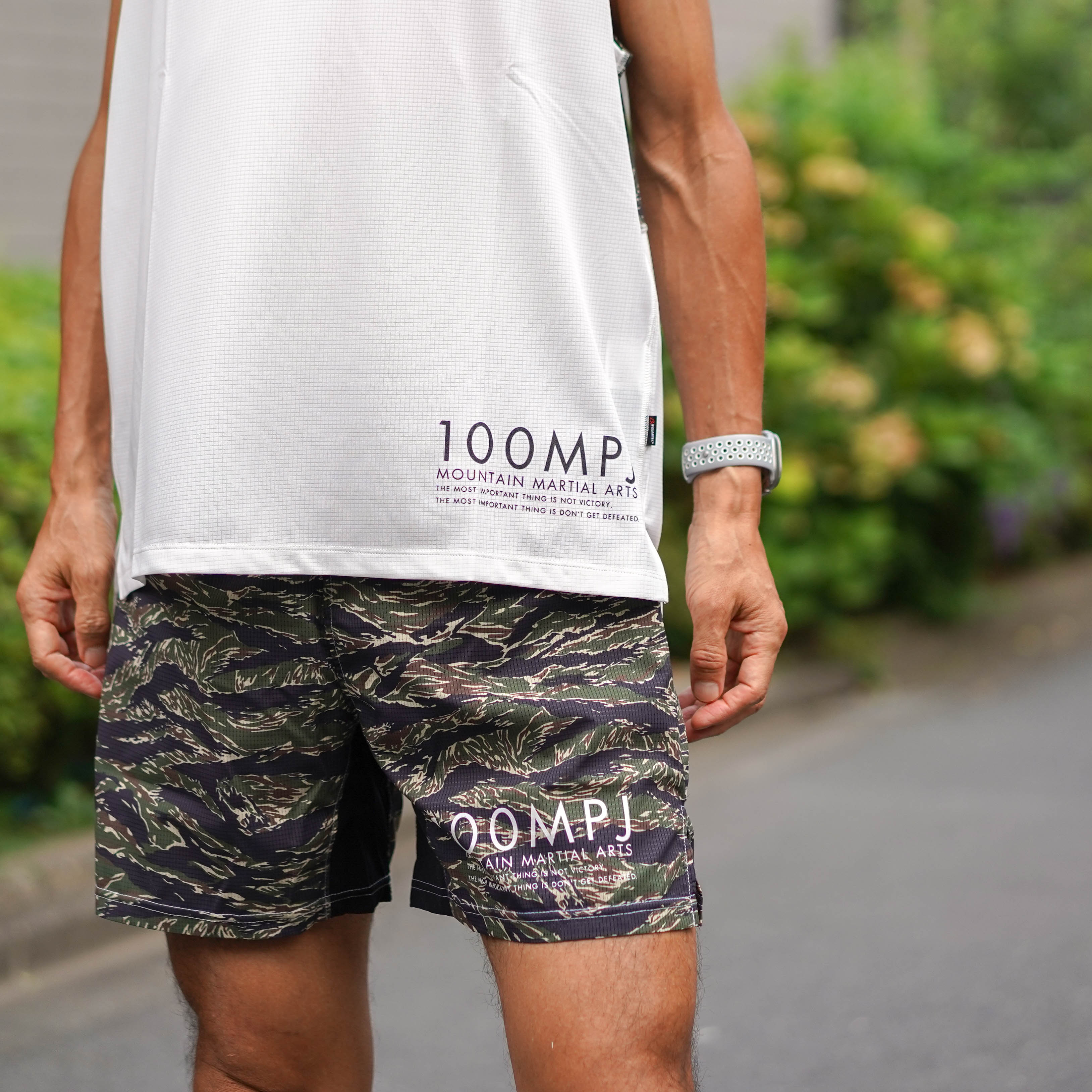 送料0円 MMA 3ITSUKA-CAMO Racing Sleeve-less エクササイズ | www