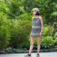 PANEL HALTER NECK OLIVE