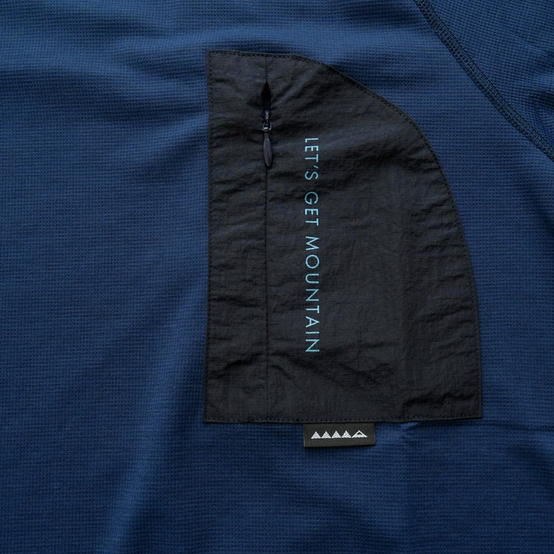 MMA Hiker’s Back Mesh Tee Navy