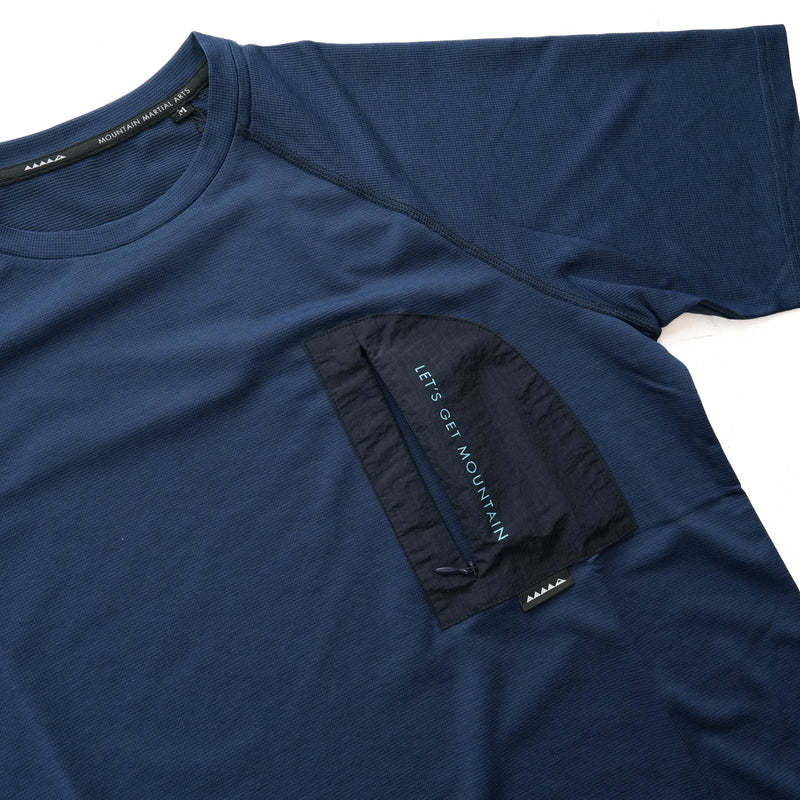MMA Hiker’s Back Mesh Tee Navy