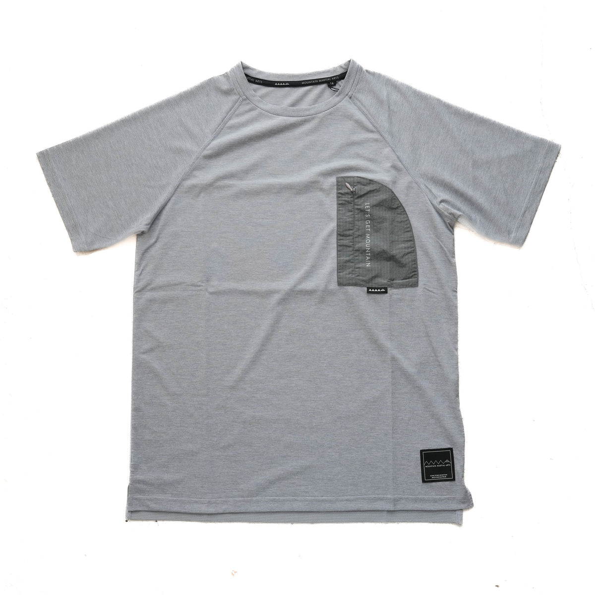 MMA Hiker’s Back Mesh Tee Gray