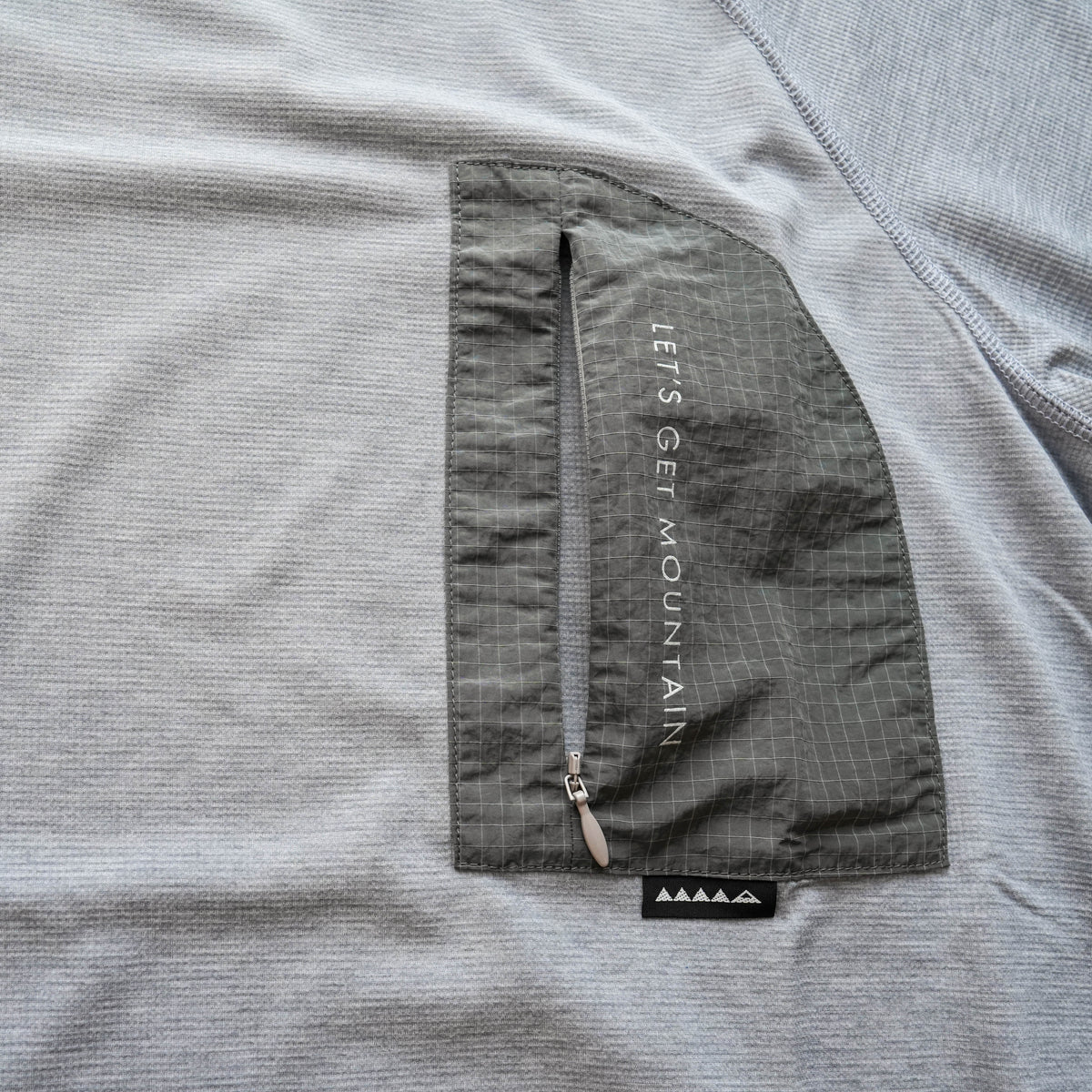 MMA Hiker’s Back Mesh Tee Gray