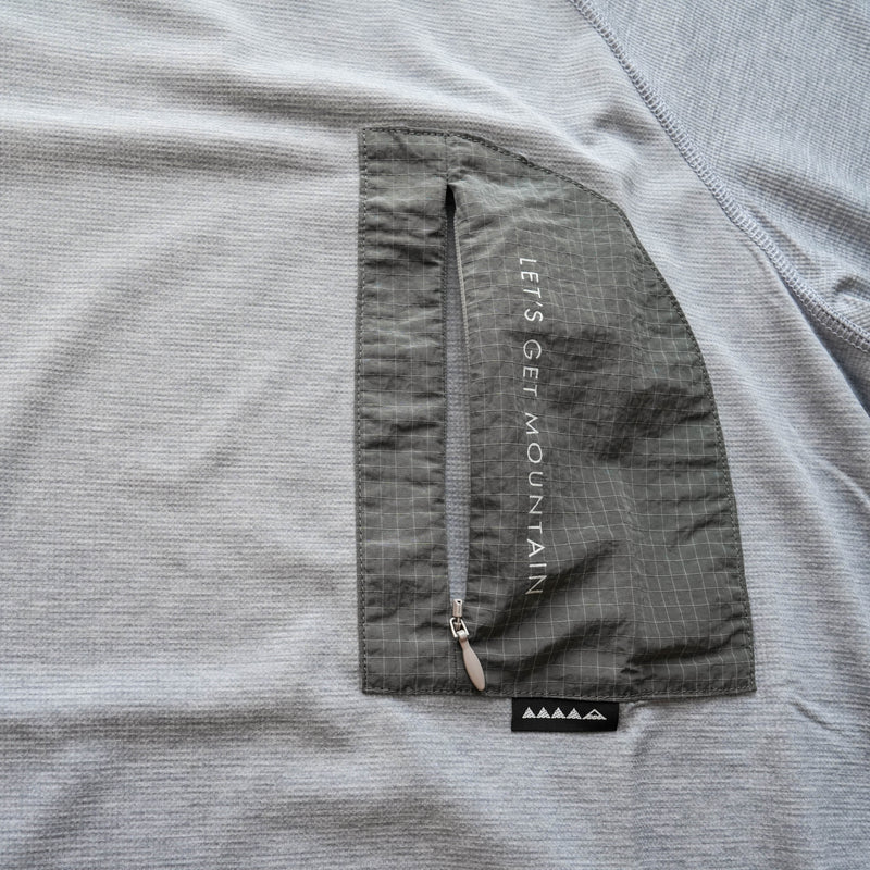 MMA Hiker’s Back Mesh Tee Gray