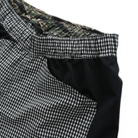 MMA Side Graphic Run Shorts V3 Black Check