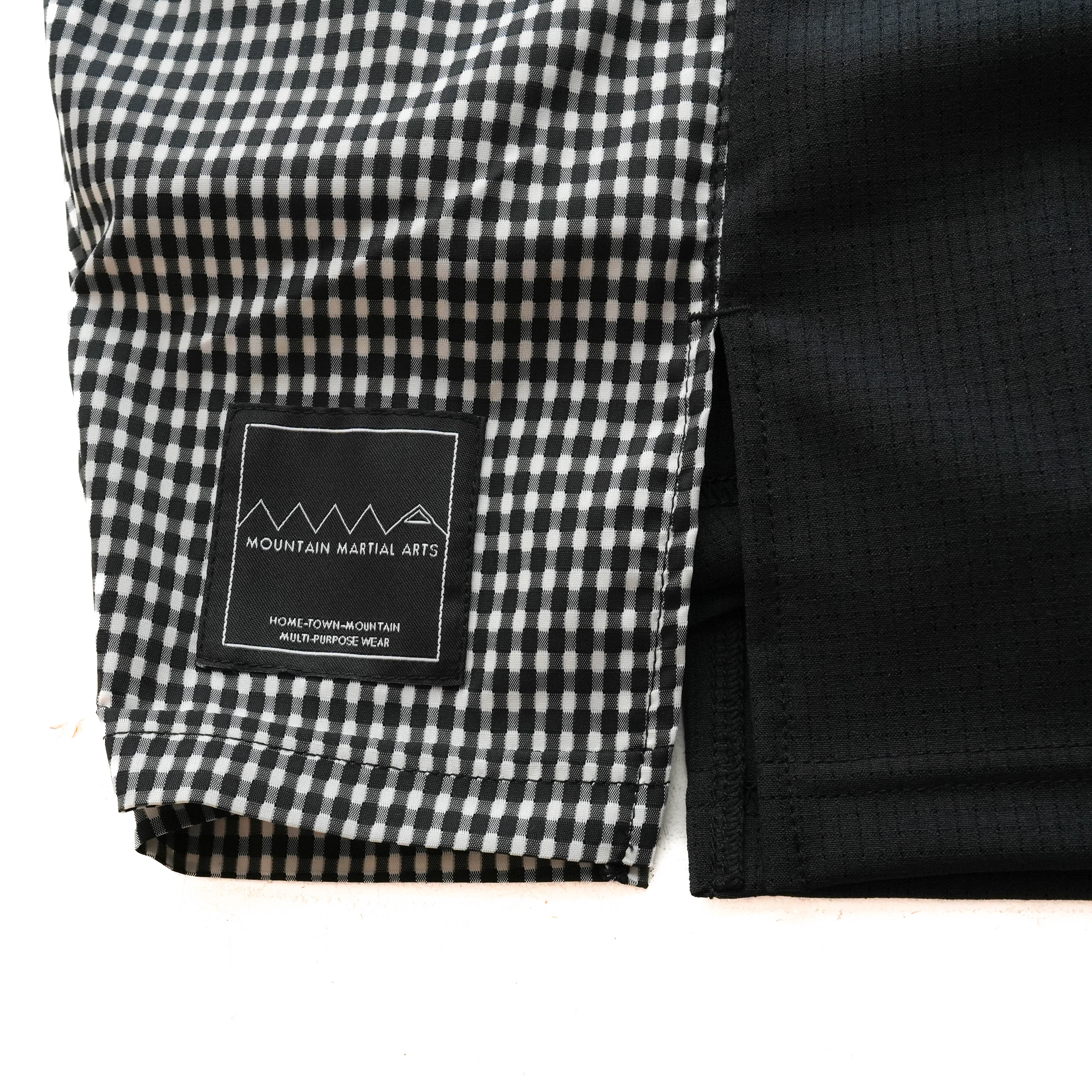 MMA Side Graphic Run Shorts V3 Black Check – CONNECTED