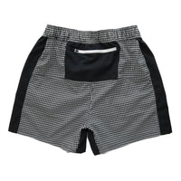 MMA Side Graphic Run Shorts V3 Black Check