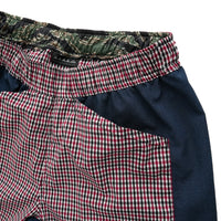 MMA Side Graphic Run Shorts V3 Red Check