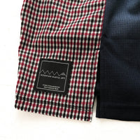 MMA Side Graphic Run Shorts V3 Red Check
