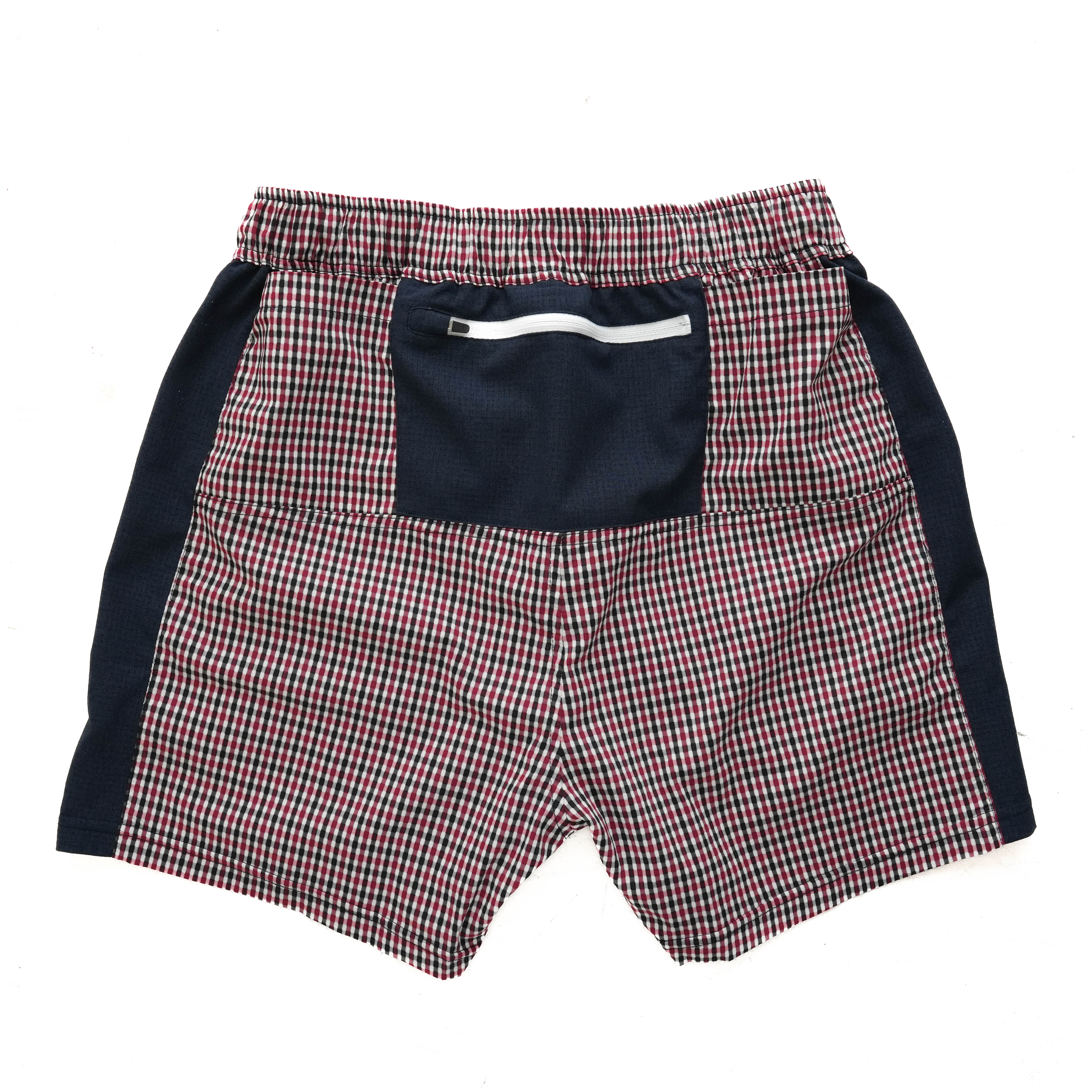 MMA Side Graphic Run Shorts V3 Red Check – CONNECTED