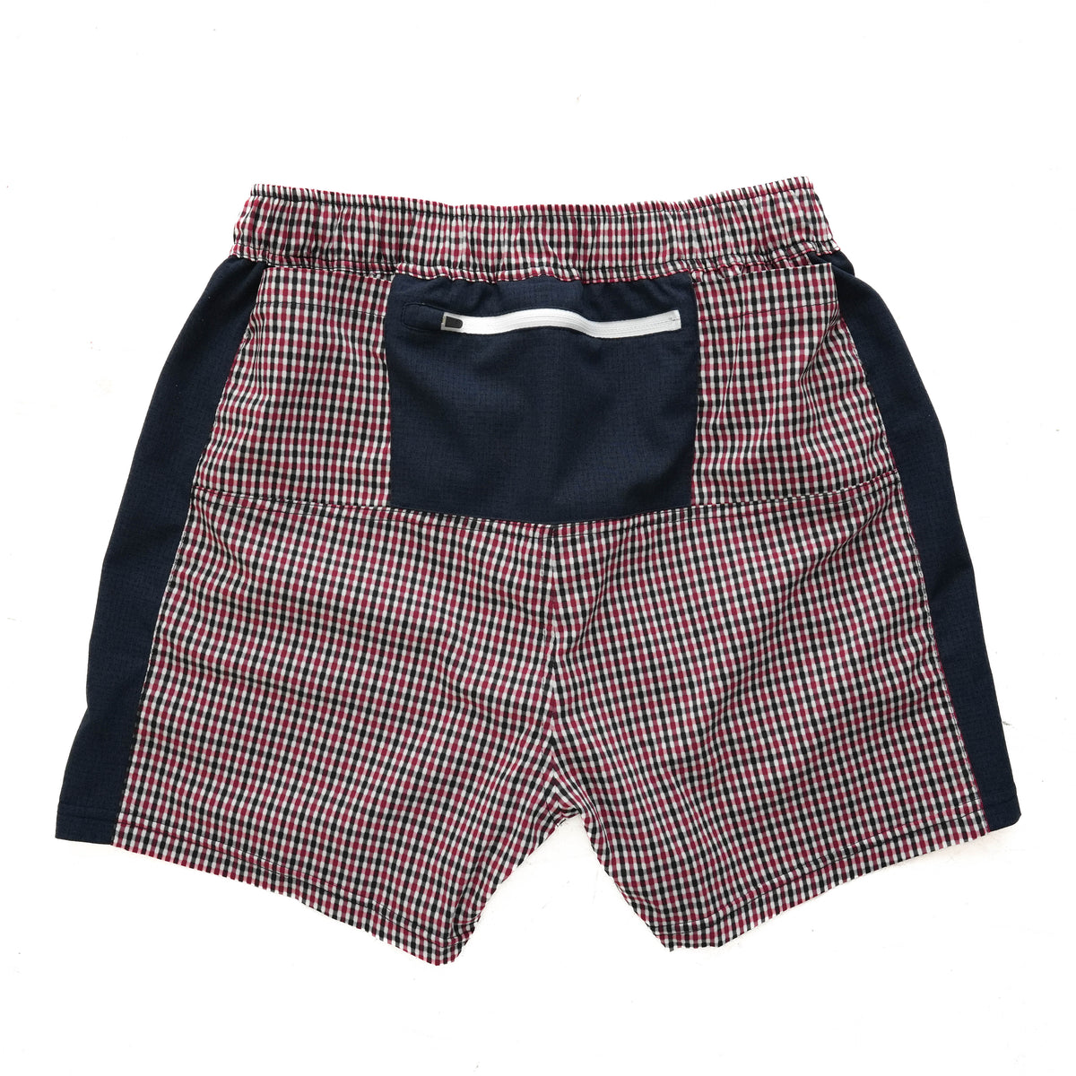 MMA Side Graphic Run Shorts V3 Red Check