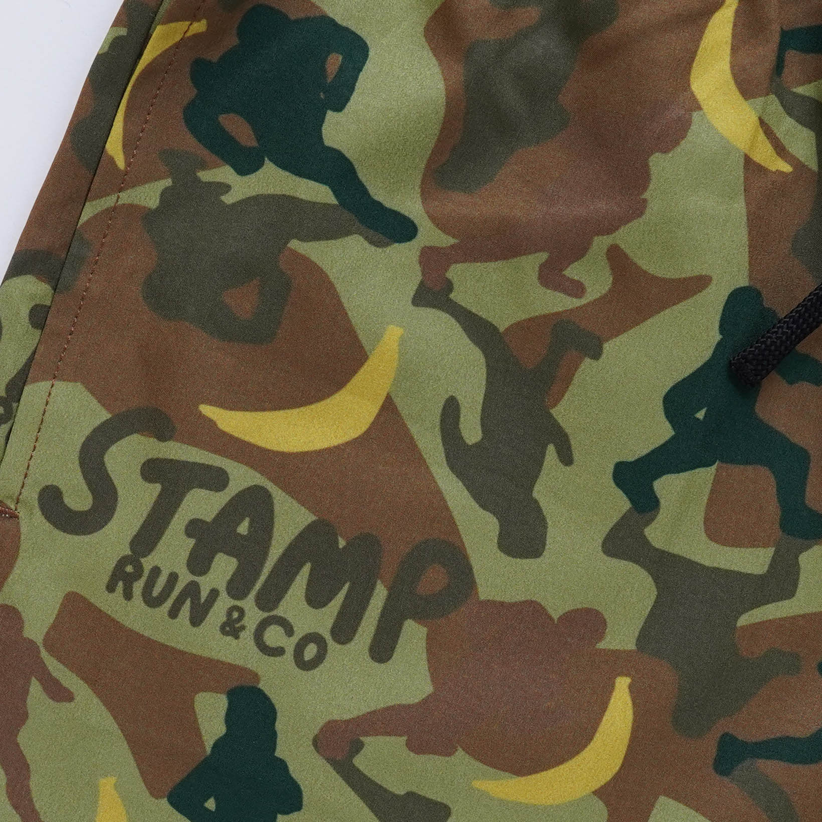 STAMP 3 POCKET SHORTS (BANANA RUNNER CAMO) – CONNECTED