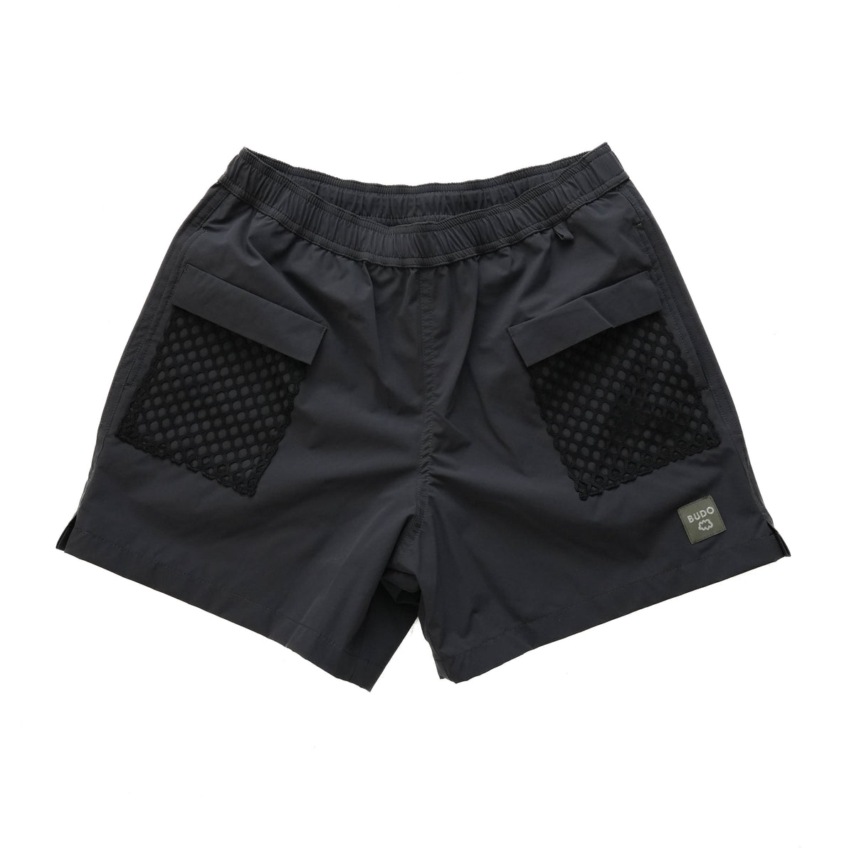 AIR GRID- MESH SHORTS :gray