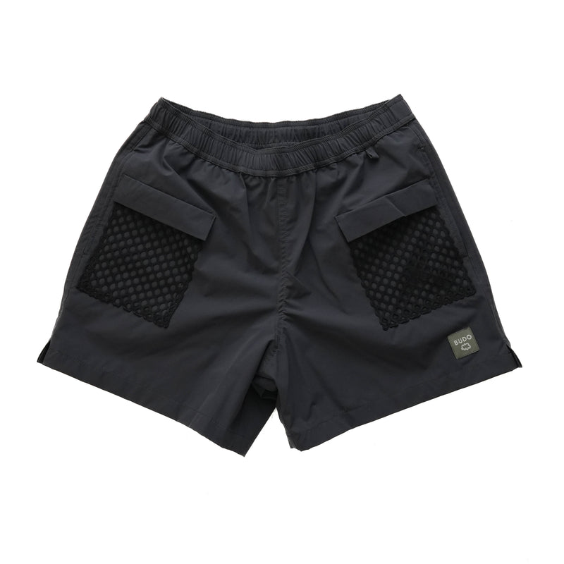 AIR GRID- MESH SHORTS :gray