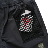 AIR GRID- MESH SHORTS :gray