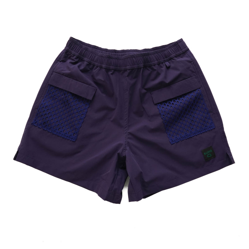AIR GRID- MESH SHORTS :purple