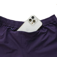 AIR GRID- MESH SHORTS :purple