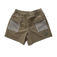 AIR GRID- MESH SHORTS :khakibeige
