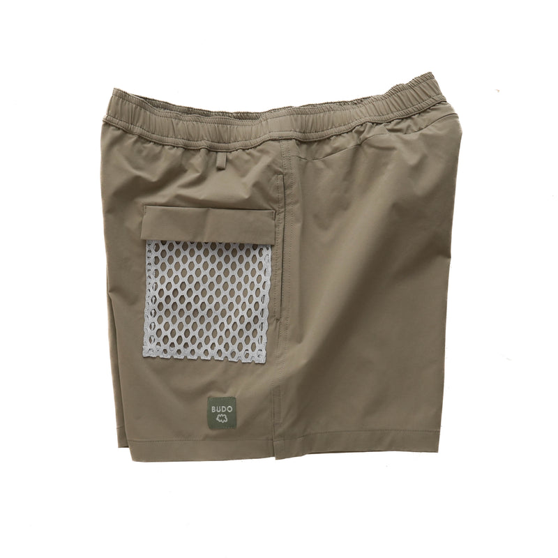 AIR GRID- MESH SHORTS :khakibeige