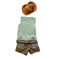 AIR GRID- MESH SHORTS :khakibeige