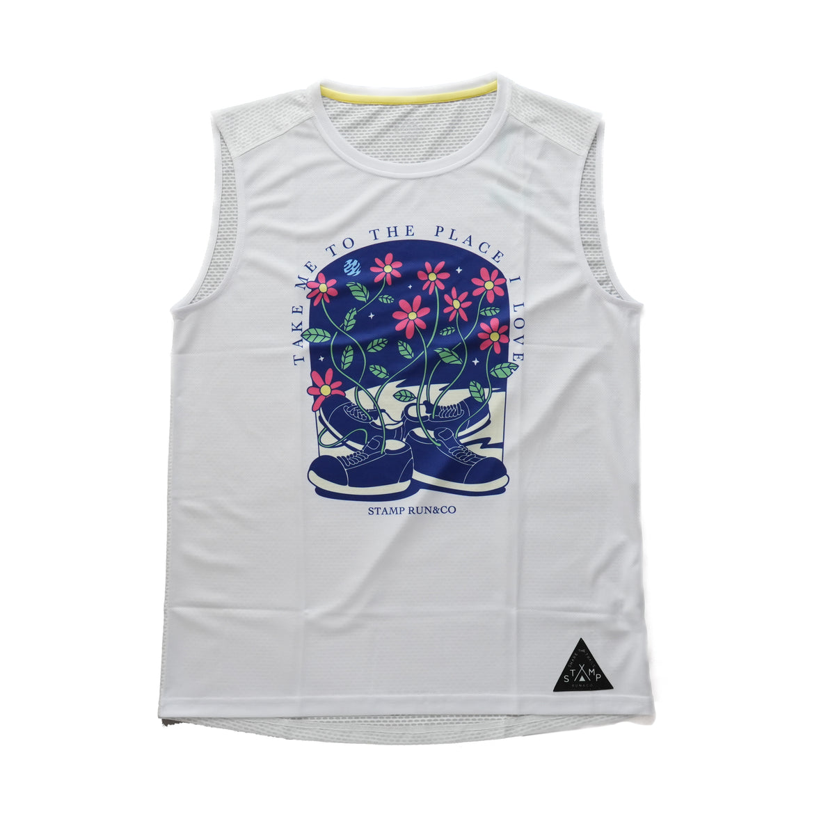 STAMP GRAPHIC TANK (TAKE ME TO THE PLACE)