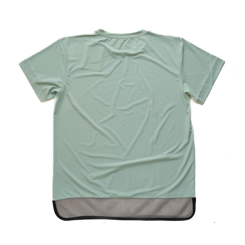 Ventilate Aero Top Short_Sleeve:Horizon Green