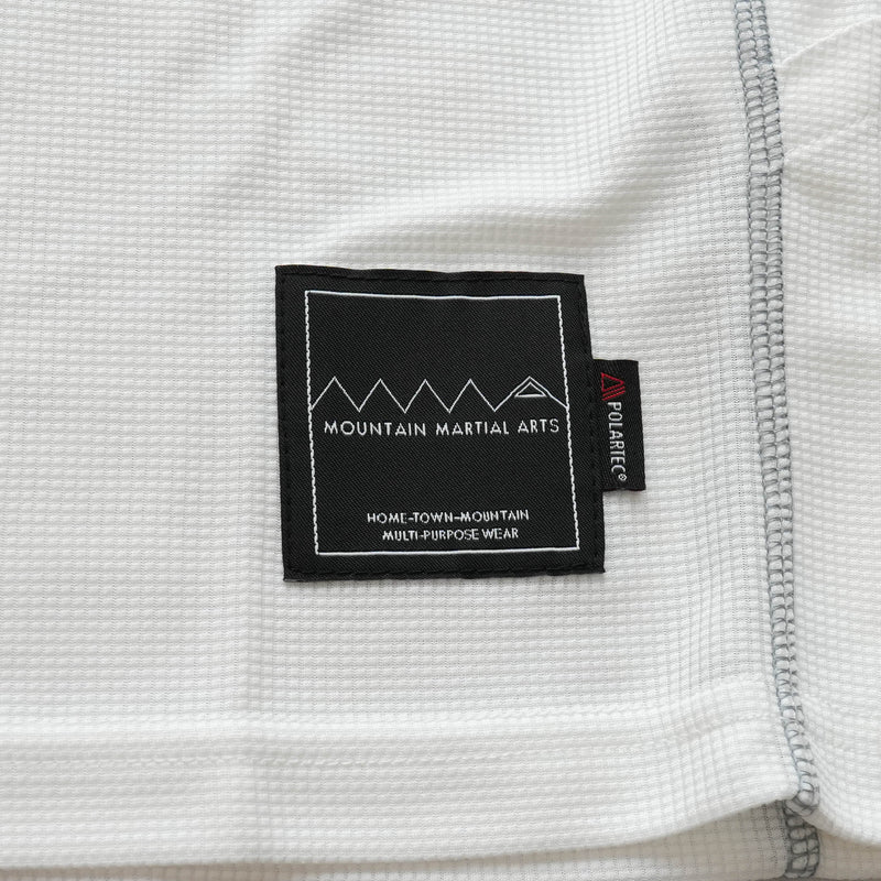 CONNECTED×MMA  POLARTEC  30th Anniversary Tee WHITE