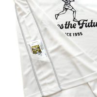 CONNECTED×MMA  POLARTEC  30th Anniversary Tee WHITE