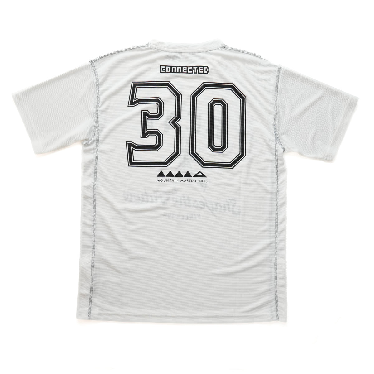 CONNECTED×MMA  POLARTEC  30th Anniversary Tee WHITE