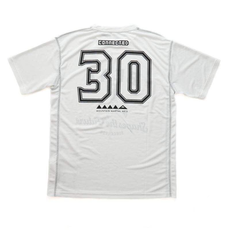 CONNECTED×MMA  POLARTEC  30th Anniversary Tee WHITE