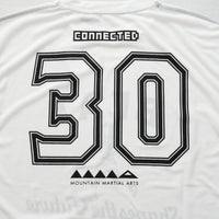 CONNECTED×MMA  POLARTEC  30th Anniversary Tee WHITE