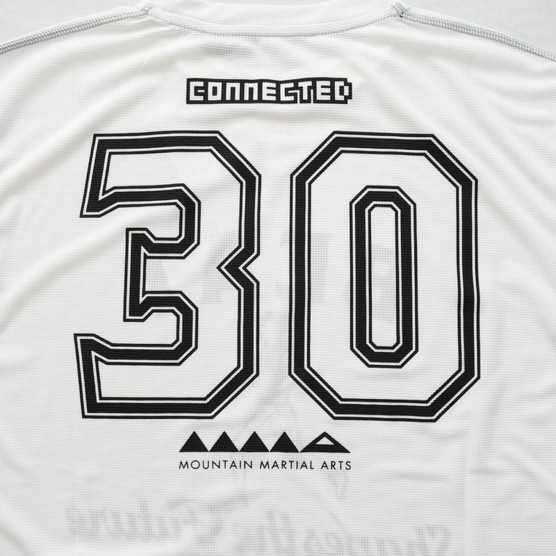 CONNECTED×MMA  POLARTEC  30th Anniversary Tee WHITE