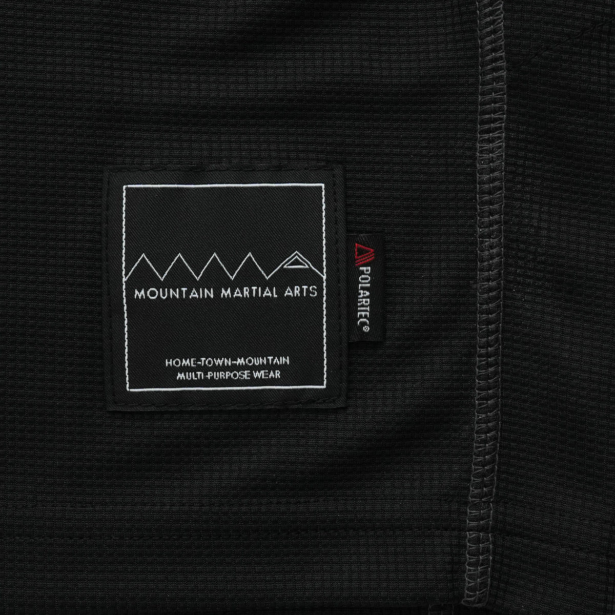 CONNECTED×MMA  POLARTEC  30th Anniversary Tee BLACK