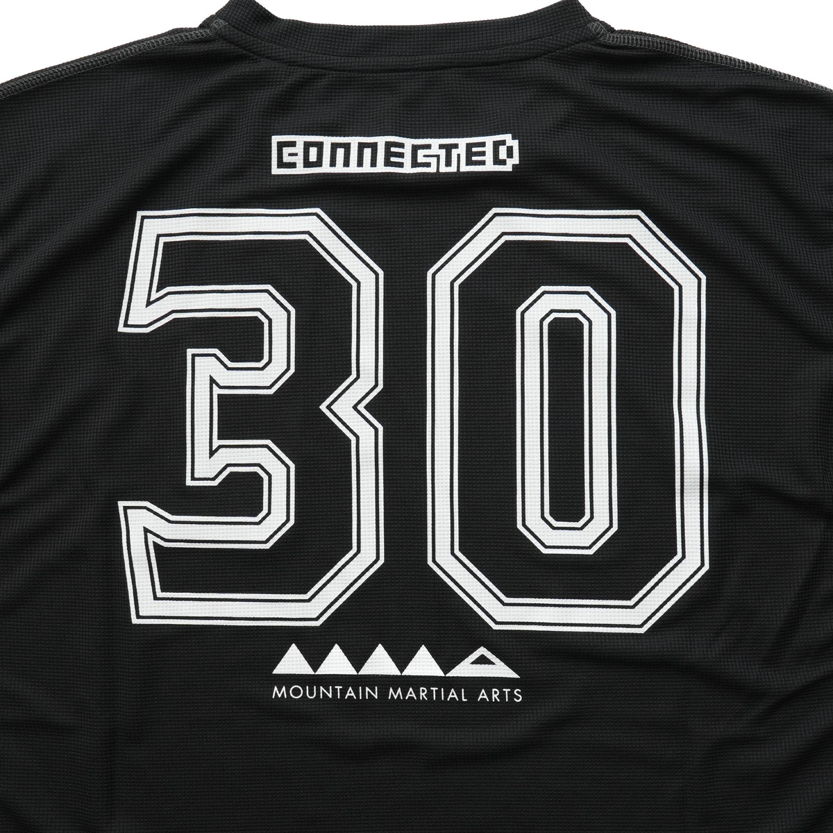 CONNECTED×MMA  POLARTEC  30th Anniversary Tee BLACK