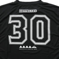 CONNECTED×MMA  POLARTEC  30th Anniversary Tee BLACK