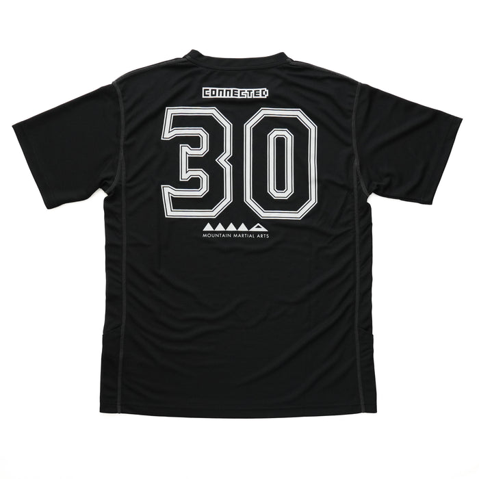CONNECTED×MMA  POLARTEC  30th Anniversary Tee BLACK