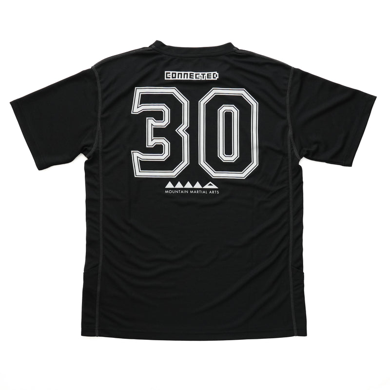 CONNECTED×MMA  POLARTEC  30th Anniversary Tee BLACK