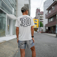 CONNECTED×MMA  POLARTEC  30th Anniversary Tee WHITE
