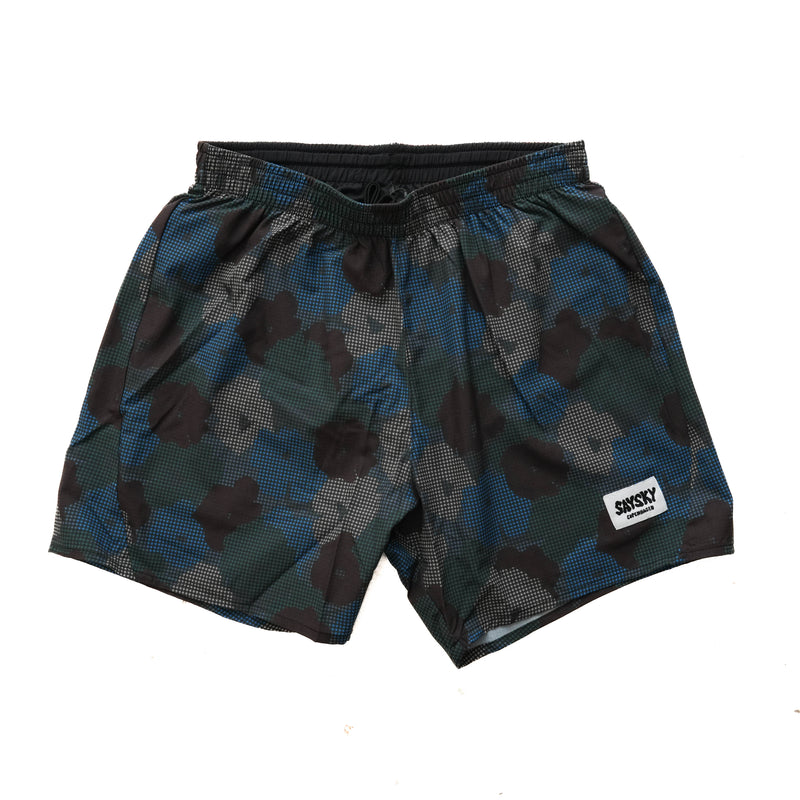 ランニングショーツ Flower Pace Shorts 5inch - Blue Aop [メンズ]