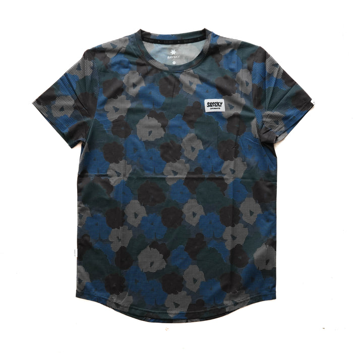 ランニングTシャツ  Flower Combat T-shirt - Blue Aop [メンズ]